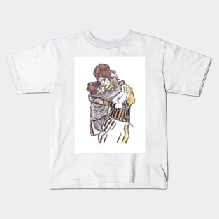 Woman and Child Kids T-Shirt